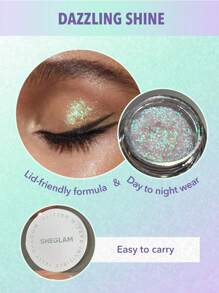 SHEGLAM Sombra De Ojos En Gel Con Purpurina Invisible Jelly Shadow-Moonlight Stroll, Color De Moda, Acabado De Alto Brillo, PigmentacióN Uniforme, Sombra De Ojos Brillante, Fiesta De Invierno, Navidad, Brillos Marca Belleza Maquillaje Maquullaje CosméTica Para Mujeres NiñAs Perfecto Para Invierno Primavera Ideal Para Y2K Elegante Moda Adecuado Para CumpleañOs Regalo Fiesta Listo Mejor Color - Moonlight Stroll - Ver 6
