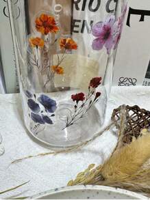 50张/包，2.4英寸*1.3英寸花朵PET贴纸，DIY笔记本防水贴纸，适用于水瓶、电脑、笔记本、行李箱、手机壳、笔记本电脑、自行车和滑板。粘性好，不易脱落。也可用于节日、生日、母亲节等场合。 - 多色 - 查看 5