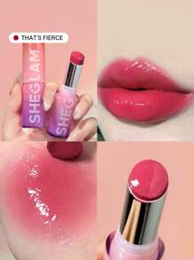 SHEGLAM Mirror Kiss 高光澤唇膏-That'S Fierce 12 色高光澤閃亮閃光唇膏保濕減少唇部細紋潤唇膏唇妝 品牌 美容 化妝 化妝品 適合女性與女孩 完美搭配冬季 Y2K 時尚 流行 生日禮物 假期 派對準備就緒 最佳顏色 - That's Fierce - 查看 1