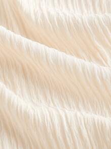 SHEIN MOD Women's Apricot Casual Romantic Sleeveless Dress - Apricot - View 3