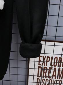 套装 青少年男孩 青少年男孩休闲运动拼布棒球夹克两件套 返校儿童 幼儿男孩衣服 开衫 可搭配长袖衬衫 男童夹克 幼儿男孩牛仔裤 毛衣 男童裤子 T 恤套装 学校服装 适合上下班通勤 日常休闲 大学旅行 适合运动 适合秋冬季节,抓绒,加厚 - 黑與白 - 查看 5