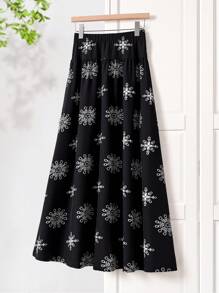 Rusticease 女士休闲度假刺绣复古印花裙，春夏' - 彩色 - 查看 2