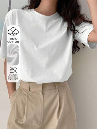 DAZY T-shirt estiva con spalle a caduta