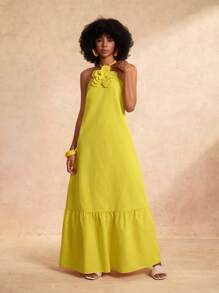 Zivah 女士长裙 - 黃色 - 查看 7