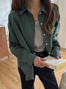 DAZY Voorzak Oversized Blouses