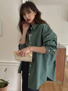 DAZY Voorzak Oversized Blouses