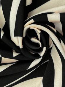 SHEIN LUNE Plus Size Women's Loose Floral Print Woven Dress