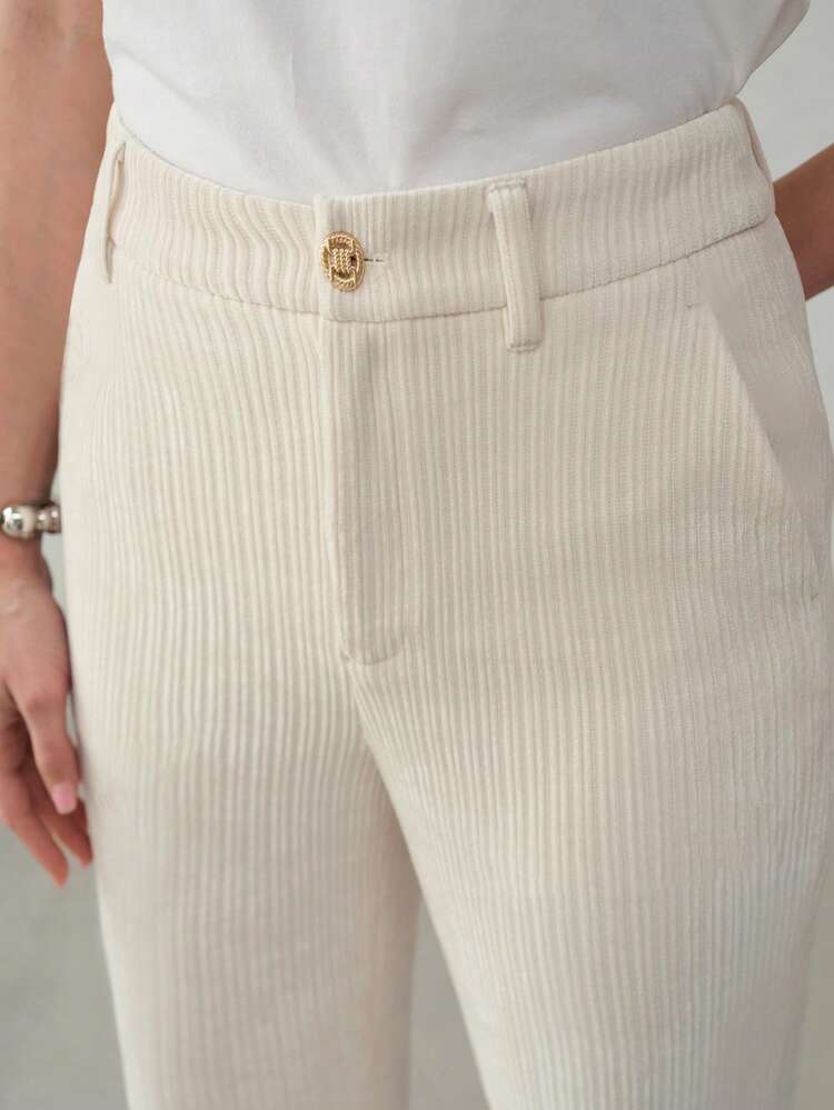 Gerade geschnittene Anzughose