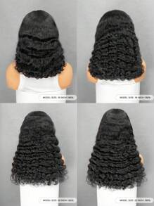 ALL READY WIG 9AM 6x4 Transparent Lace Loose Deep Wave Wig Natural Color 8-30 Inch 180% Density Pre Bleached Hairline Human Hair Wig For Women - SNatural - View 6