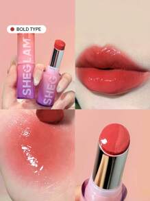 SHEGLAM Mirror Kiss 高光唇膏-大膽款 12 色高光澤閃亮唇膏保濕減少唇部細紋潤唇膏唇妝 品牌 美容 化妝 化妝品 適合女性與女孩 完美搭配夏季春季 Y2K 時尚 流行 生日 母親節禮物 假期 派對準備就緒 最佳顏色 - Bold Type - 查看 1
