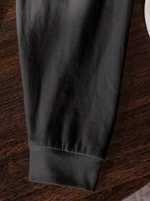 SHEIN Young Girl Cartoon Bear Print Short Sleeve T-Shirt And Pants Casual 2 Pieces Set - White - View 3