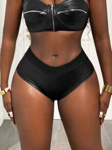 BamGleam Women Shorts - Black - View 6