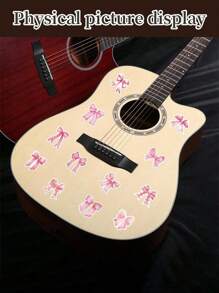 1 件蝴蝶结贴纸，字母贴花复古美学贴纸，乙烯基防水粉色蝴蝶结贴纸，适用于水瓶笔记本电脑手机日记本，适合儿童女孩女士的礼物 - 彩色 - 查看 8