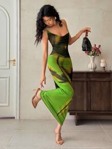 EastFlair 1 件女式超长吊带裙，修身简约优雅，适合夏季