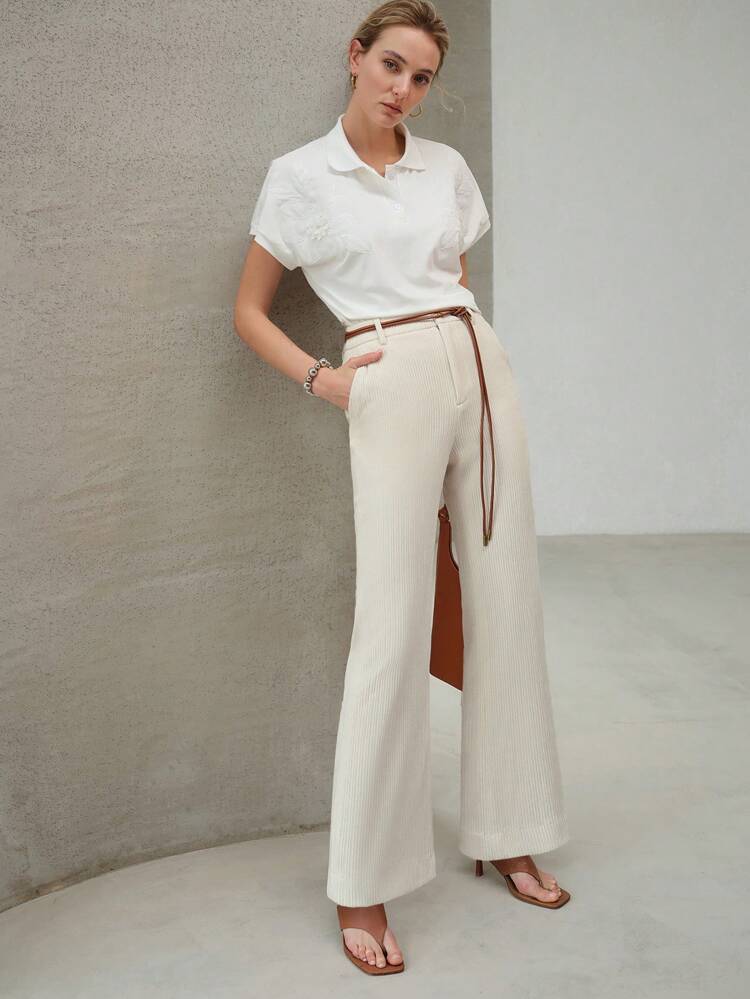 Gerade geschnittene Anzughose