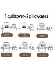 复古马匹印花床上用品套件