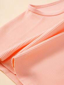 3pcs Tween Girls' All-Match Solid Color Camisole, Casual Versatile