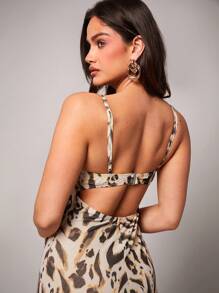 Silquee Họa tiết động vật trong suốt gợi cảm dành cho nữ, họa tiết động vật vẽ bằng mực, váy maxi ren tương phản, phù hợp mặc hàng ngày, mặc đi nghỉ, hẹn hò lãng mạn, kỳ nghỉ xuân, kỳ nghỉ bãi biển, áo choàng bikini, tiệc bikini, đi chơi đêm, tụ tập bạn gái, tiệc bãi biển, tiệc hồ bơi, trang phục ngày lễ, tiệc thiên nhiên, nghỉ dưỡng trong cabin - Nhiều màu - Xem 4