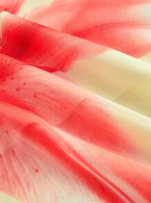 SHEIN MOD 女士花卉印花中长吊带连衣裙，适合度假