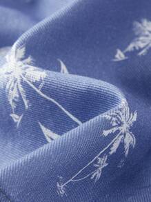 Cozy Pixies 3pcs/Set Baby Boy Coconut Tree Pattern Elastic Waist Casual Shorts - Multicolor - View 7