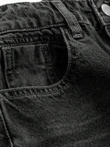 DAZY 女士宽松喇叭牛仔裤