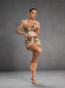 CUCCOO SZL 女士黑色条纹透明高跟凉鞋