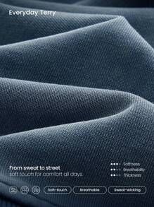 GLOWMODE Keep It Classic 水洗露肩运动衫 日常休闲 - 霧石 - 查看 4