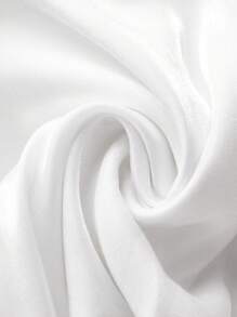 SHEIN MOD Váy dự tiệc màu trắng cho nữ, Váy cưới, Váy ngày lễ, Váy thời Phục hưng, Váy dạ hội, Váy trang trọng, Quần áo, Váy trang trọng ngắn, Váy cocktail ngắn - trắng - Xem 4