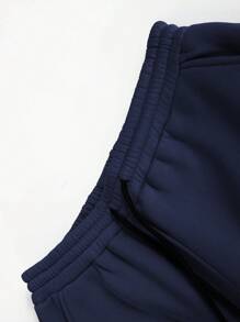 Manfinity Hypemode Men's Five-Pointed Star Print Drawstring Waist Casual Loose Sweatpants, Men's Men Sweatpants, Star Pants Men