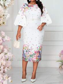Fleurora Vestido de Día de San Valentín para tallas grandes, Conjunto casual de vacaciones para mujeres, Vestidos de playa de verano, Atuendo sexy para concierto country