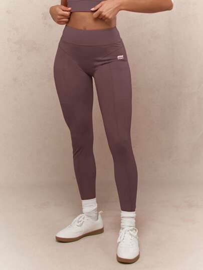 MISSGUIDED Mallas deportivas premium de cintura alta con tecnología de compresión sin costuras, pantalones deportivos que absorben la humedad para yoga, correr, entrenar, hacer fitness y ejercicio en el gimnasio