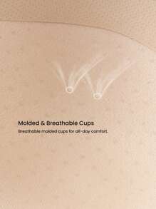 LUVLETTE Woman Lingerie Nude Strapless Push-Up Underwire T-Shirt Bra Tops Corset Basic Half Bra