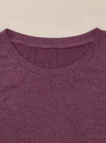 INAWLY Slogan Graphic Tank Top TEQUILA MAY NOT BE THE ANSWER BUT IT'S WORTH A SHOT Graphic Tees Women Tops - Burgundy - View 3
