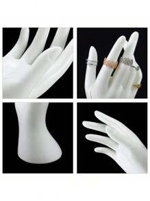 SHEIN 手工制作的艺术造型桌面收纳架，适合展示戒指、手镯、手表等物品