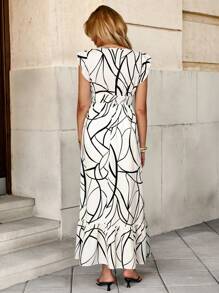 SHEIN Clasi 女士长裙,夏季,波西米亚风 - 彩色 - 查看 3