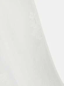 MOTF PREMIUM LOLITA 性感花朵玫瑰图案连裤袜 - 米色 - 查看 8