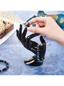 SHEIN 手工制作的艺术造型桌面收纳架，适合展示戒指、手镯、手表等物品