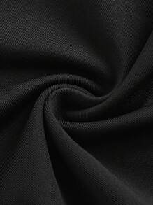 SHEIN Girlism 3pcs/Set Tween Girls Basic Solid Knitted Elastic Waist Skinny Leggings, Casual Homewear & Sports Wear, Black, School, Campus, College - Black - View 4