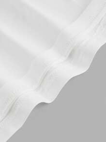 Slaydiva Women's Casual Floral Pattern Square Neck Cropped Tank Top, Suitable For Summer Back To School - White - View 5