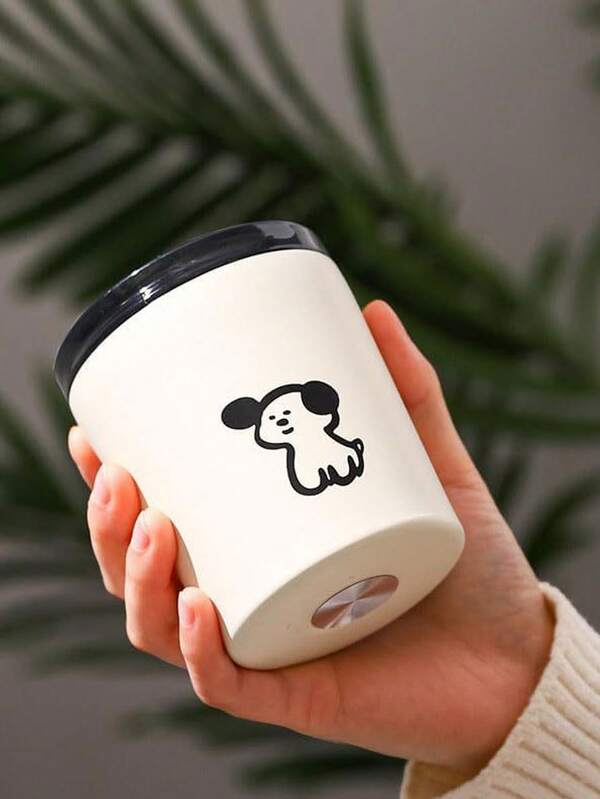 304 Stainless Steel Covered Water Cup, Women's Coffee Cup, Office Highly Attractive Insulated Cup, Accompanying Gift Cup