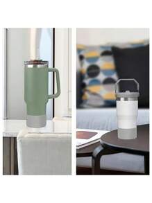 1 Stück, transparente Glasbodenabdeckung für 30/40oz Glas, rutschfeste Schutzhülle, Zubehör für Glas, Silikonhülle für 20/30/30/40oz Becher, Schutzsilikonhülle für Eisbecher Zubehör, reduziert Geräusche und schützt Becherzubehör