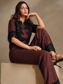 Anewsta Pantalones casuales rectos y holgados para mujer, cintura elástica, ropa casual elegante para primavera/verano