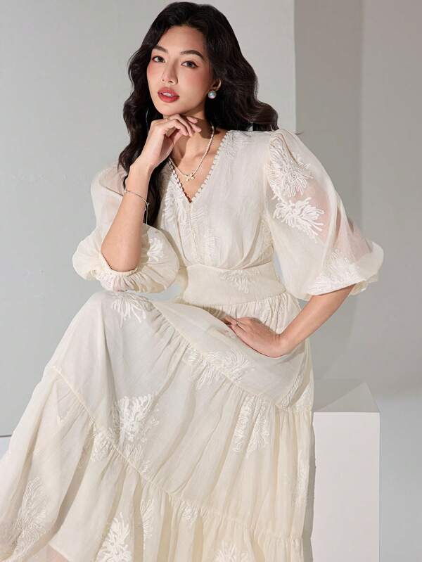 Heiryn Women's Minimalist & Fashionable Long Dress, Suitable For Summer,Graduation Dresses