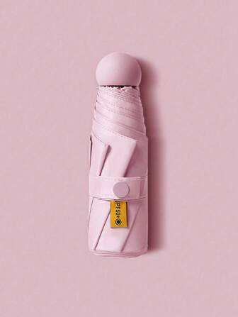 SHEIN Ombrello parasole compatto per donna, con protezione UV, multifunzionale per sole e pioggia, ultra leggero e portatile, adatto per scuola, ufficio, casa, viaggi, San Valentino, matrimonio, compleanni