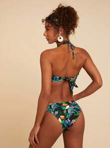 Travachic Women's Swimwear Top, Suitable For Beach Vacation In Summer - Black - View 7