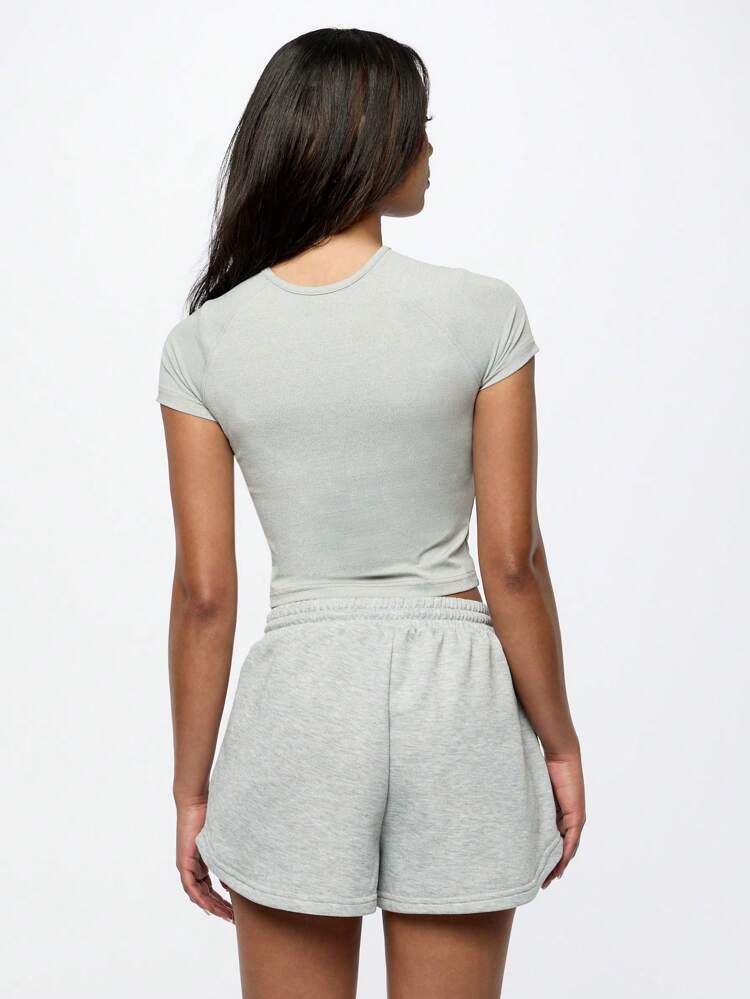 SUMWON WOMEN Damen-Trainingsshorts mit Kordelzug