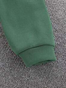 SHEIN Buy 2 Get 1 Free! 3pcs Young Boys Casual Cozy Thermal Lined Warm Hoodies, Suitable For Back To School, Birthday, Baby Shower, Holiday Parties, Autumn & Winter - Multicolor - View 3