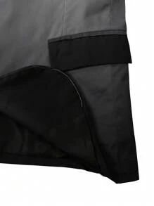 Manfinity AFTRDRK Ombre Color Lapel Neck Long Sleeve Fashion Blazer For Men