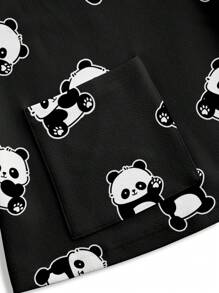 PopScrub 加大码护理制服上衣，简约时尚短袖圆领手术服上衣