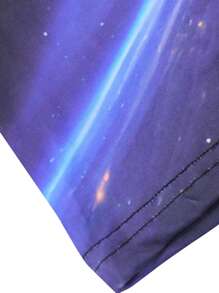 5pcs/Pack Men's Easter Space Rabbit Pattern Boxer Briefs - Multicolor - View 6